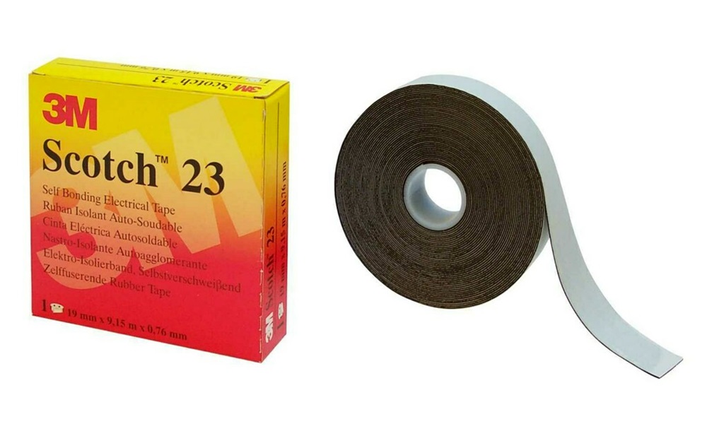 Nastro isolante Scotch® 23, 19 mm x 4 m, 200 rotoli per confezione