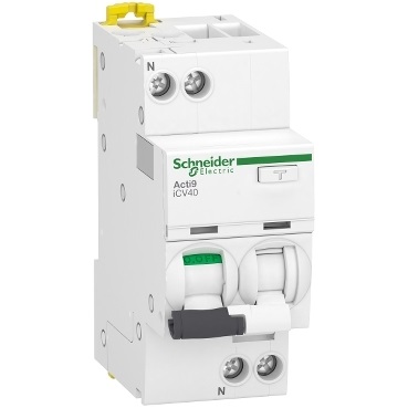 Interruttore magnetotermico differenziale iCV40a 1P+N C 6A 30mA Tipo AC