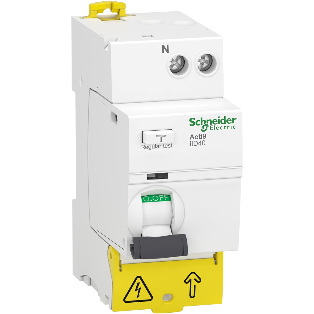 Interruttore differenziale Acti9 iID40 1P+N 25A 30mA tipo AC protezione edifici