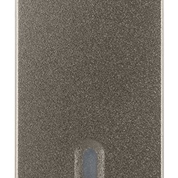 Pulsante 1P NO 10A Arkè Metal