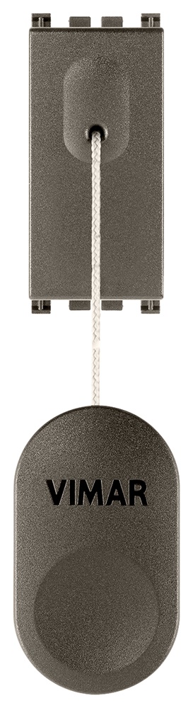 Pulsante tirante 1P NO 10A 250V con cordone 1,5 m e pomello metallico