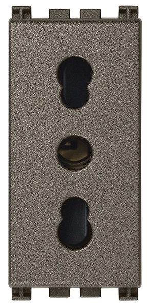 Presa 2P+T 16A P17/11 Arkè Metal