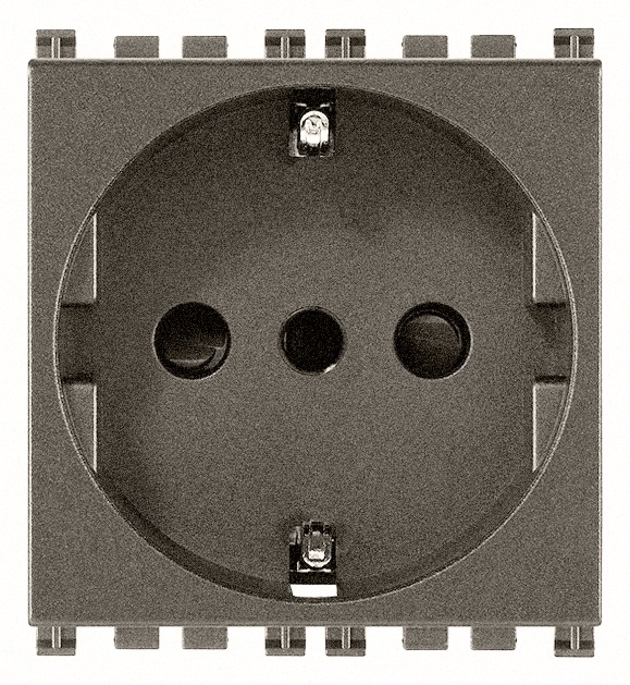 Presa 2P+T 16A P30 Arkè Metal