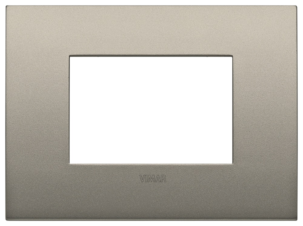 Placca Round 3M champagne Arkè Metal