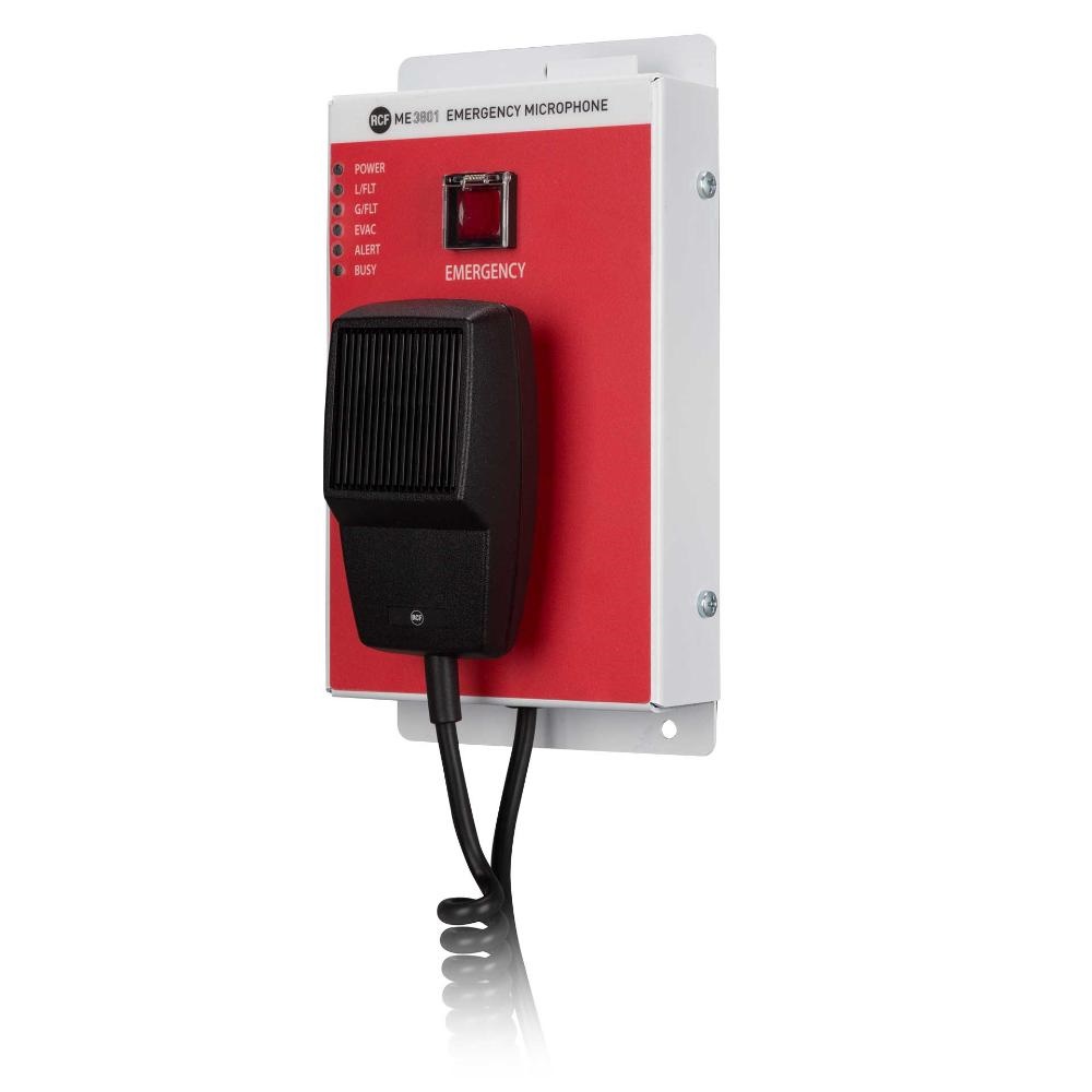 Base microfonica annunci emergenza EN54 per sistema allarme vocale DXT 3000