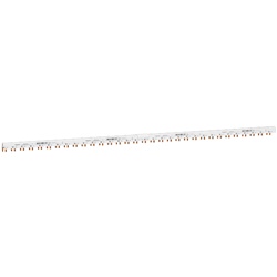Pettine alimentazione tagliabile Acti9 iC40 48 moduli 80A 230V installazioni N L Aux