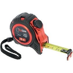 Metro magnetico 5 m nastro acciaio nylon antiriflesso idrorepellente autobloccante per elettricisti