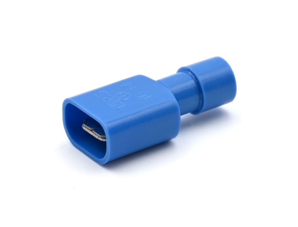 Innesto maschio blu 6.35x0.8 connettore elettrico industriale