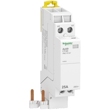 Contattore CT40 2NA 25A comando 230÷240Vca