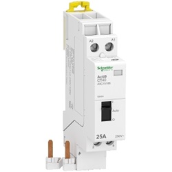 Contattore CT40 2NA 25A comando 230÷240Vca manuale
