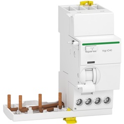 Blocco differenziale singole partenze Vigi iC40 3P+N 40A 300mA Tipo AC