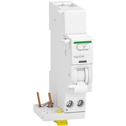 Blocco differenziale Vigi iC40 1P+N 40A 30mA Tipo A-SI protezione elettrica modulare