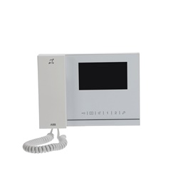 Monitor videocitofonico 4,3 con cornetta integrata e tecnologia TLoop per comunicazione interna