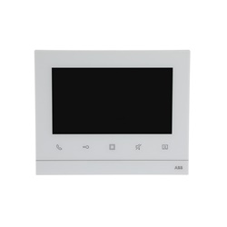 Monitor touch 7 pollici bianco con loop induttivo per controllo e automazione professionale