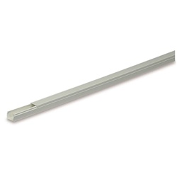 Minicanale plastica bianco 40x17 mm con copertura standard 2 scomparti per gestione cavi elettrici residenziale e commerciale