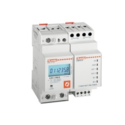 Contatore energia monofase 63A con funzione stacco carichi per uso elettrico residenziale