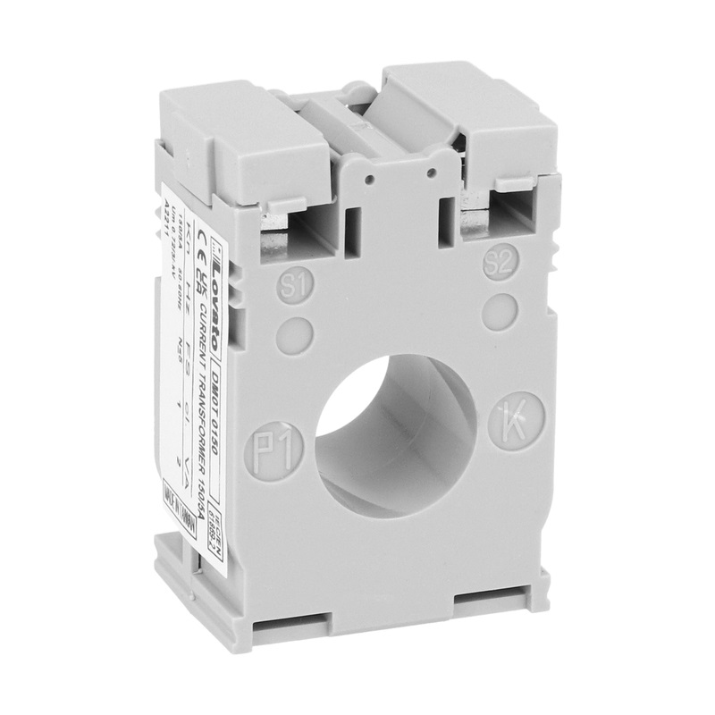 Trasformatore corrente solido 150A per cavo Ø22mm installazioni rapide e precise