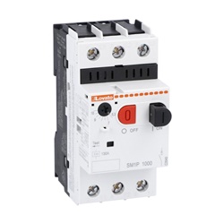 Interruttore salvamotore SM1P potere interruzione 100kA 6,3-10A uso industriale