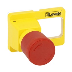 Pulsante arresto emergenza IP65 per contenitori SM1Z controllo sicurezza industriale