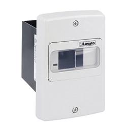Contenitore da incasso IP65 per SM1P larghezza 87mm protezione alta