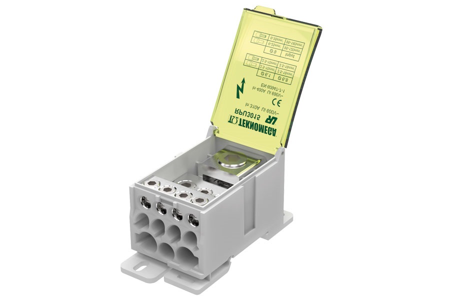 Ripartitore Unipolare Ωblock 500 A - 11 Uscite