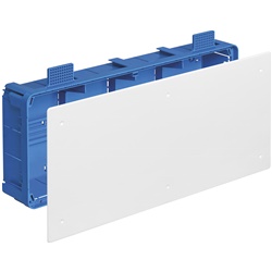 Scatola derivazione GW 850°C 402x164x73,5 mm per pareti leggere coperchio bianco viti fissaggio