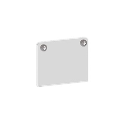 Tappo chiusura bianco con vite blocco per impianti elettrici affidabile e resistente