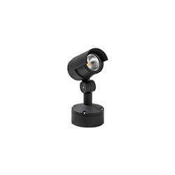 Proiettore LED 20W Antracite IP65 Orientabile Esterno Plafone Parete Terra 3000K