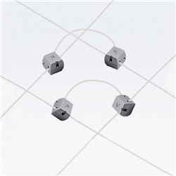 COPPIA CONNETTORI X ALIM. PID LINEE