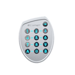 Chiave elettronica antivandalo cod. 100 codici tasti retroilluminati gestione relè monostabile/bistabile IP54 uso controllo accessi