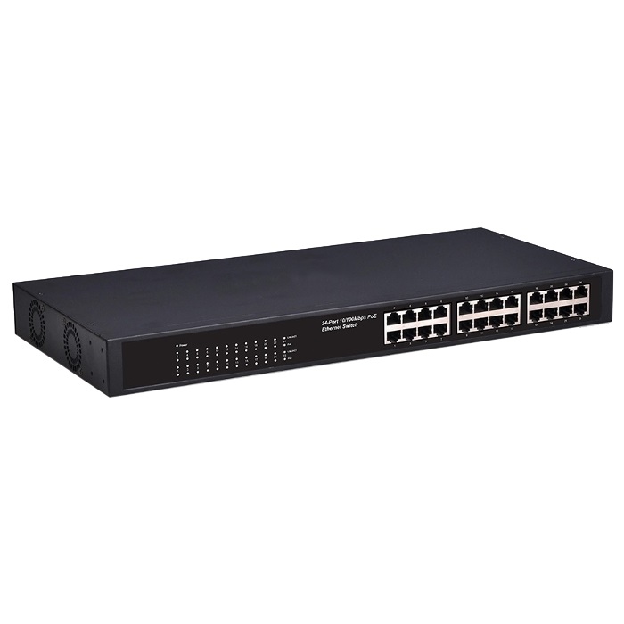 SWITCH, 24 PORTE POE