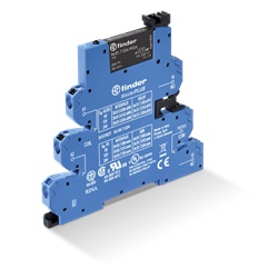 Interfaccia SSR MasterPLUS 1NO morsetti push-in controllo isolamento segnali industriali 24V