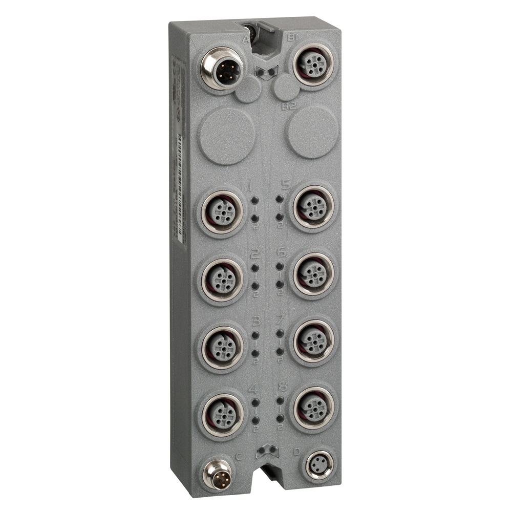 Blocco 16 I/O digitali 0,5A IP67 M12 TM7