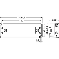 Led Driver 60W 12Vcc Morsetti