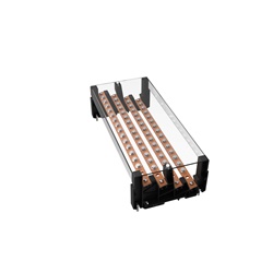 Ripartitore elettrico 250A 14 uscite kit montaggio industriale commerciale