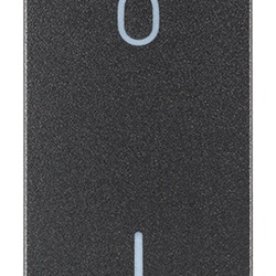 Tasto intercambiabile 1 modulo simbolo O I grigio per interruttore 2P illuminabile