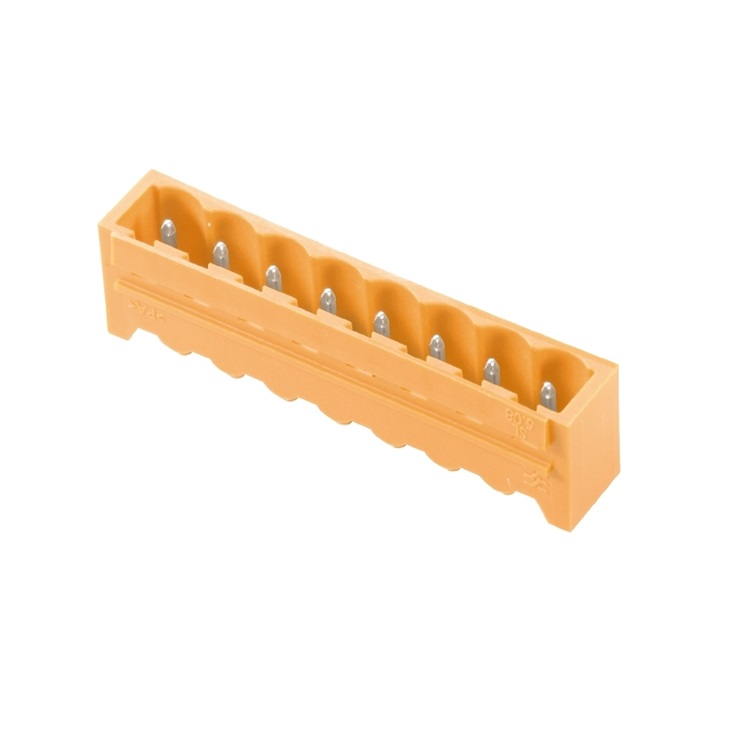 Connettore elettrico 3 poli SL 5.08HC con innesto PCB 180° per applicazioni industriali