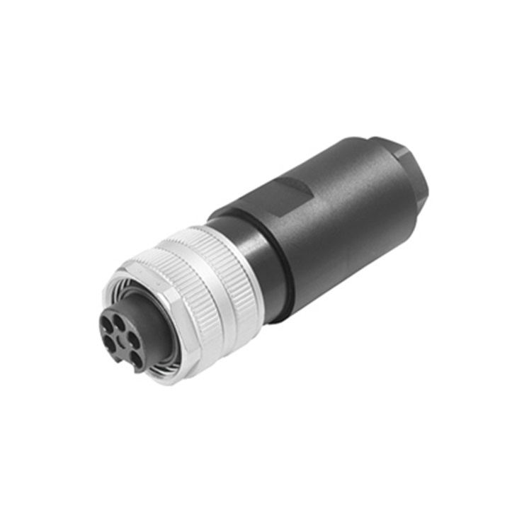 Connettore circolare femmina angolato 7/8 0,14-1,5 mm² per applicazioni industriali