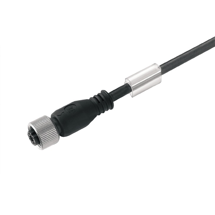 Cavo sensore-attuatore M12BW 4 poli 10V per trasmissione dati impianti elettrici professionali