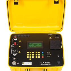 CA 6292 MICROHMMETRO 200 A + SOFTWARE