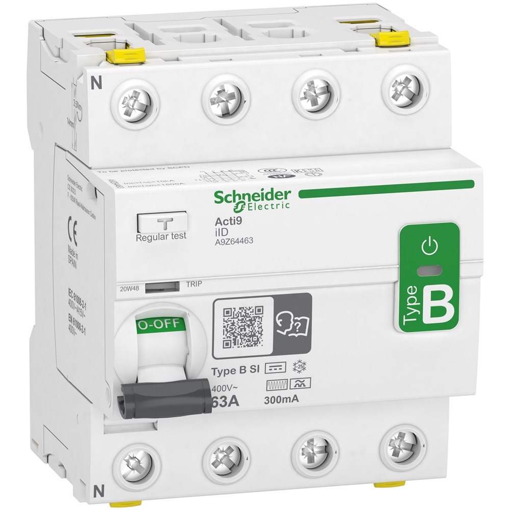 Interruttore differenziale iID B-SI 4P 63A 300mA