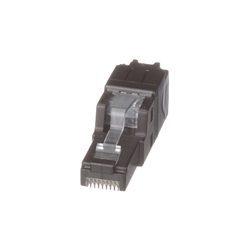 RJ45PLUG,FIELD TERMINABLE,6A,UTP,PK