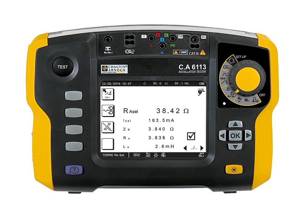 CA 6113 MULTIFUNZIONE PROVE DM37 EX CEI64-8