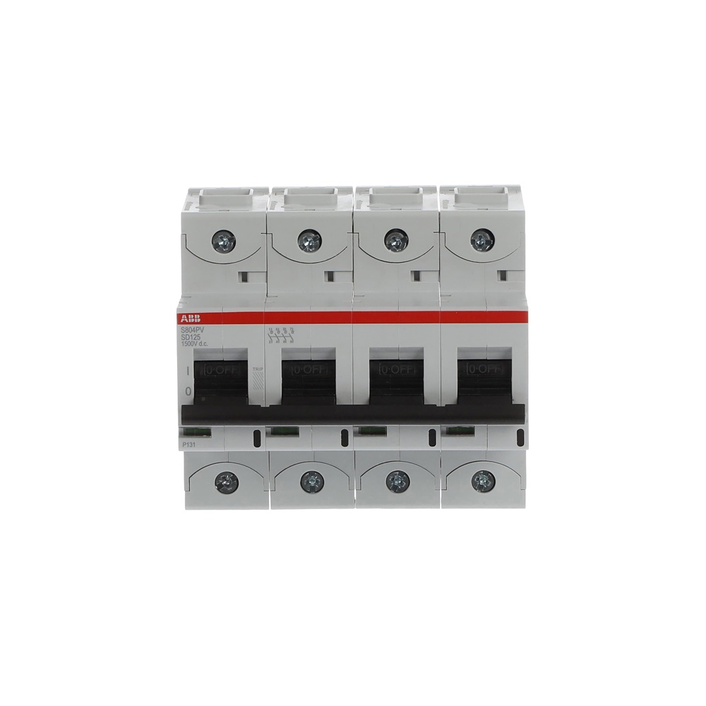 Interruttore di manovra 4 poli 125A 1500VDC alta prestazione S804PV-SD125