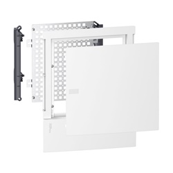 Fronte centralino TLC Resi9 MP incasso 24 moduli bianco porta opaca per edifici residenziali