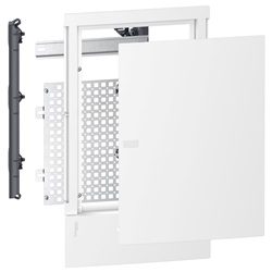 Fronte centralino TLC Resi9 MP incasso 36 (3x12) mod bianco porta opaca