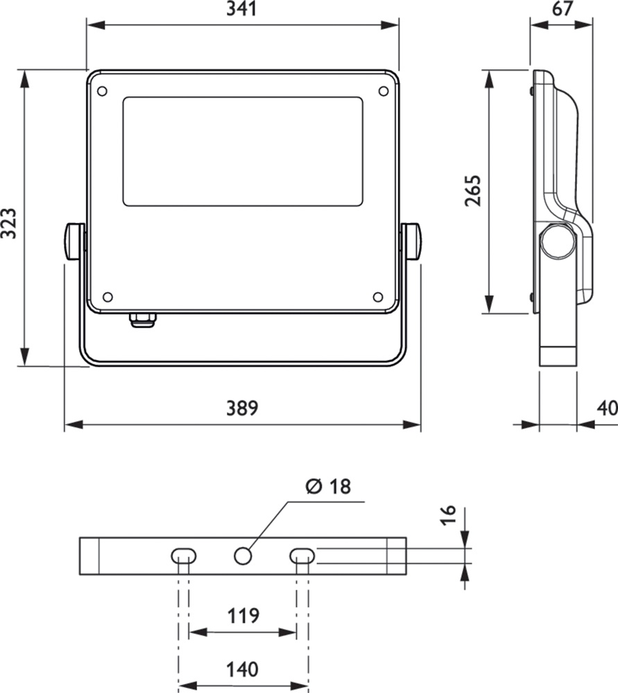 PROIETTORE BVP125 LED80-4S/740 S