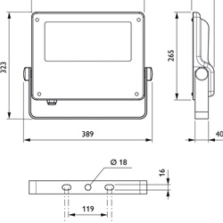 PROIETTORE BVP125 LED80-4S/740 S