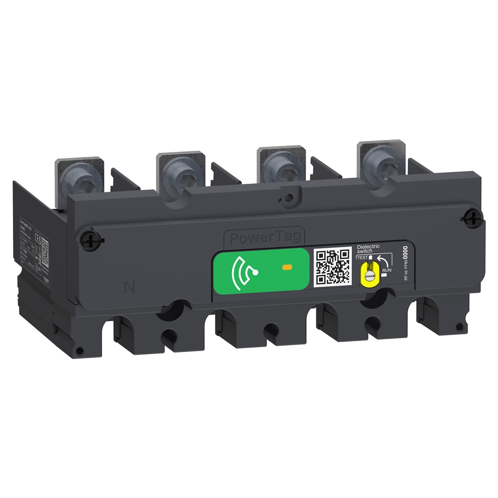 Sensore energia wireless PowerTag M250 3P+N per monitoraggio carico Compact NSX fino 250A