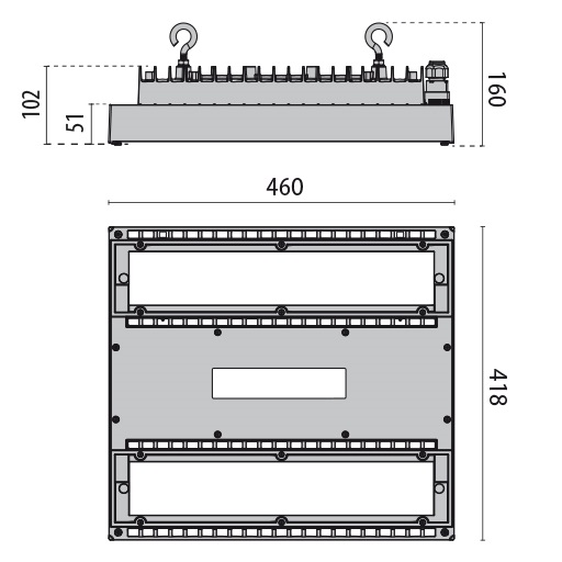 LAMA+ S/EW 205 840 WH1 EMG